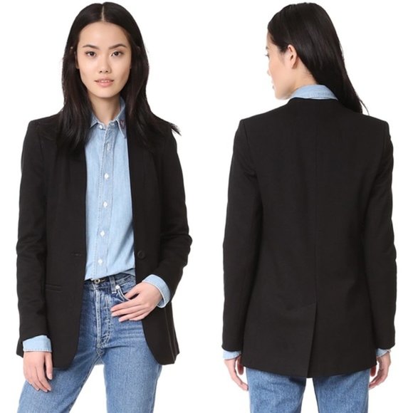 Madewell Jackets & Blazers - Madewell Black Tribune Blazer 2